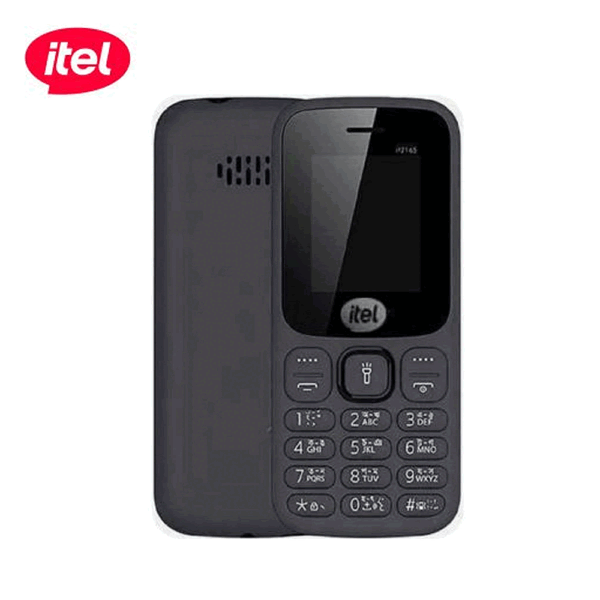 Itel It2165 Wireless FM 1'8 inch Display Dual Sim Torch Black